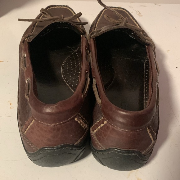 L.L.Bean lace up leather loafers. Size 9 1/2D - Picture 4 of 7